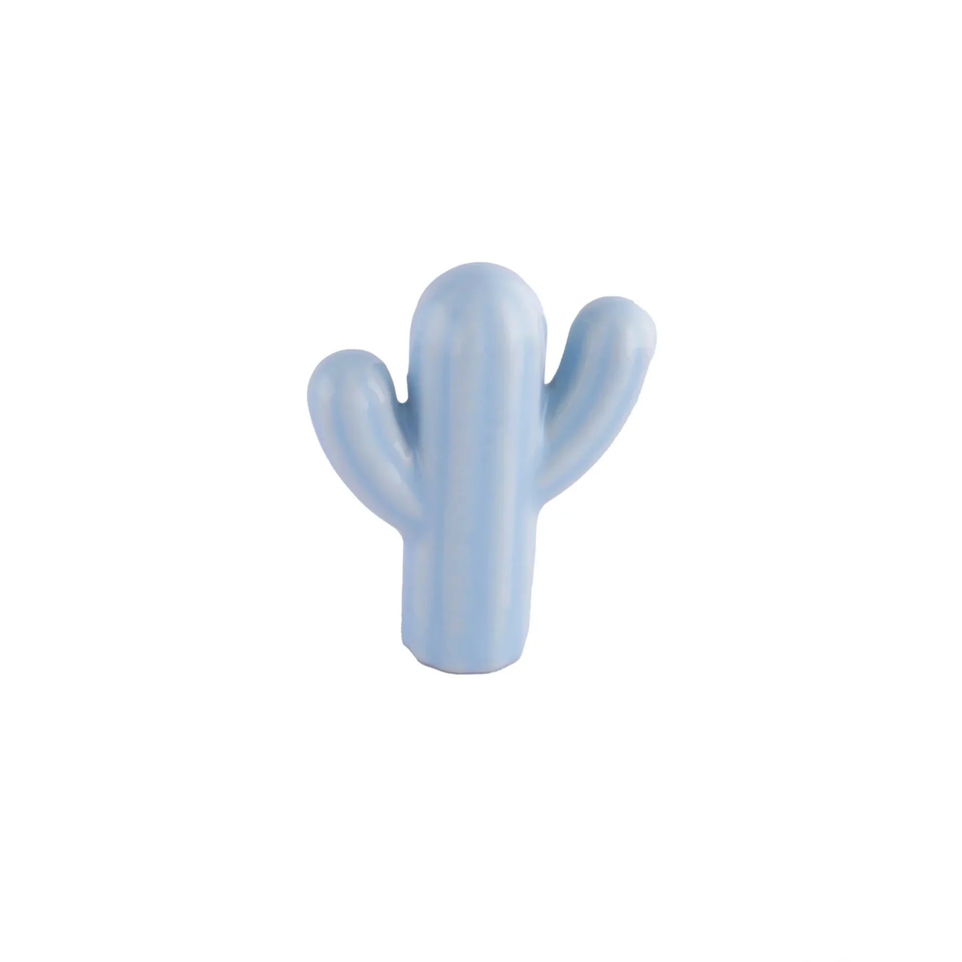 Image of Ceramic Cactus Cabinet Knob