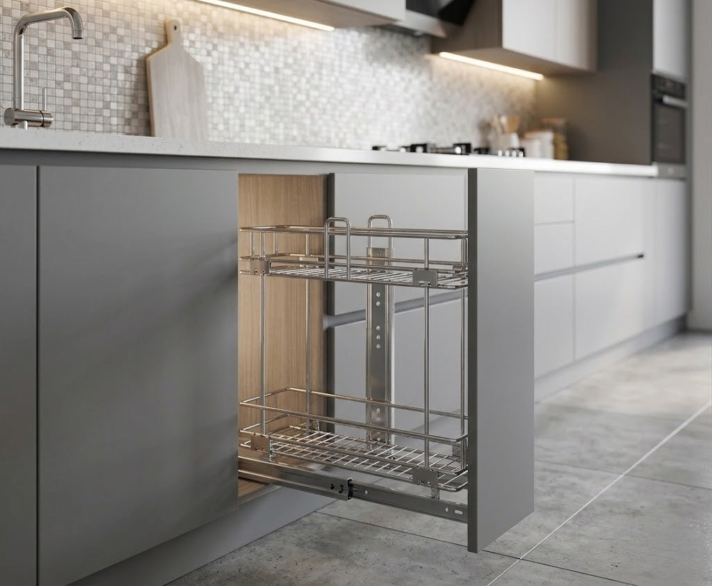 Image of Bottle Pullout 2 Tier SS 304