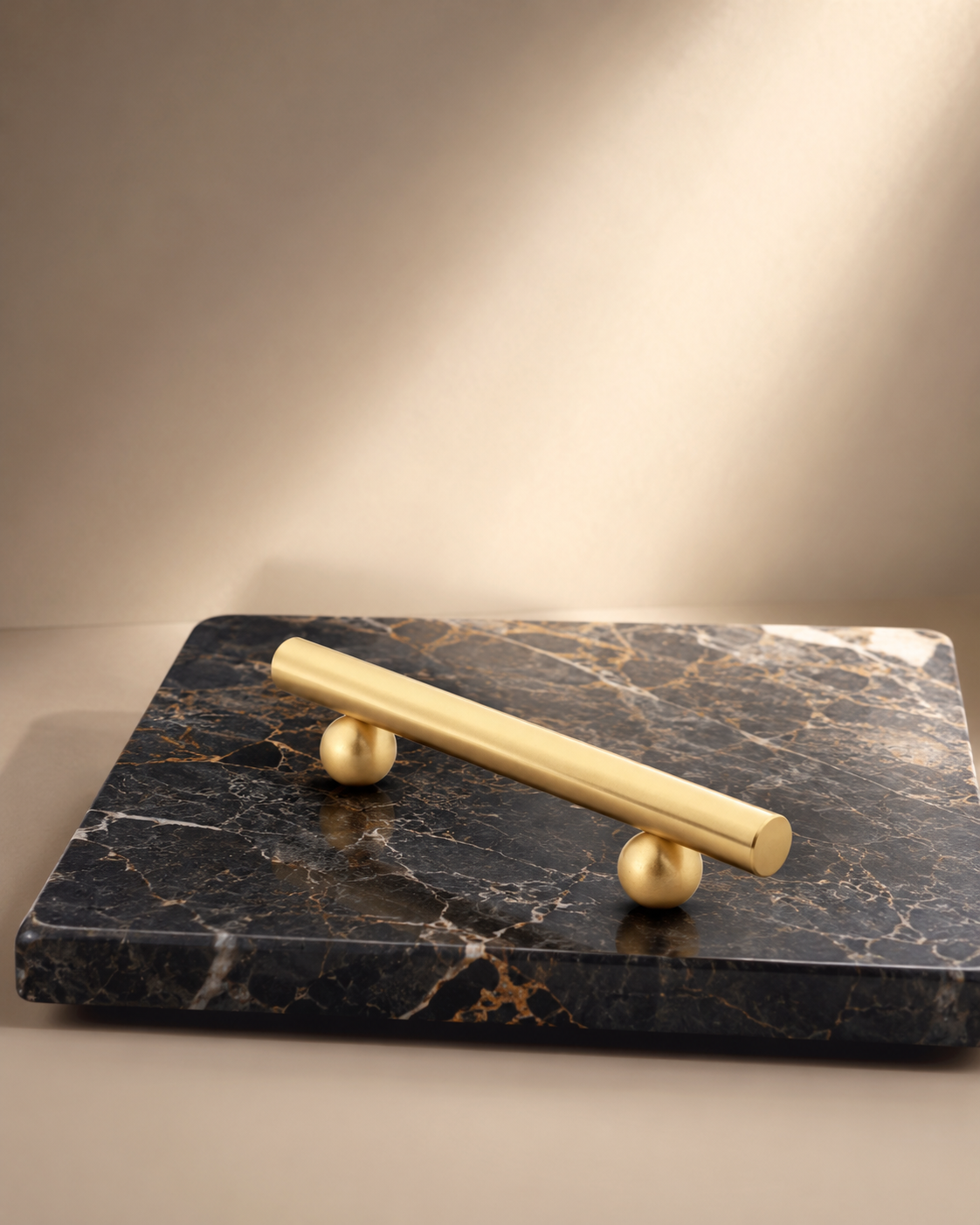 Image of Goblet Solid Brass Cabinet Handle Collection