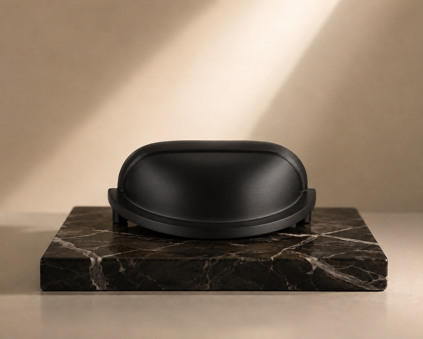 Image of Classic Brushed Zinc Alloy Cup Pull