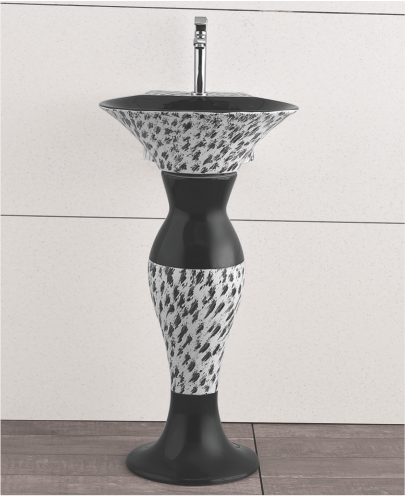 Image of Marvel Dolphin Designer Wash Basin Pedestal