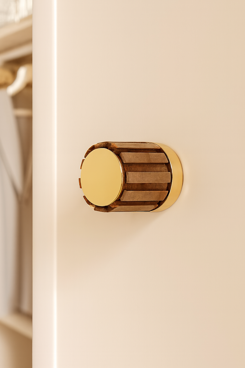 AZM Gucci Wood Mortise Lock Set