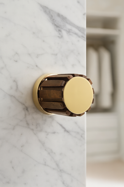 Image of AZM Gucci Wood Mortise Lock Set