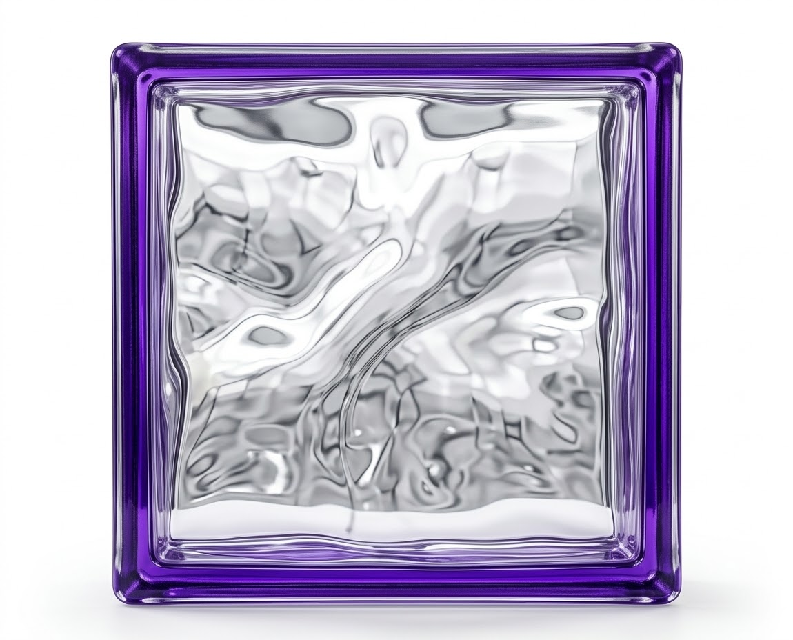 Image of Purple Color Outline Block