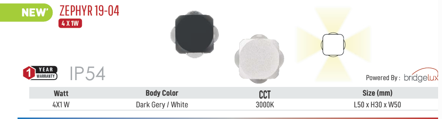 Image of LED Zephyr 19-04 Outdoor Light