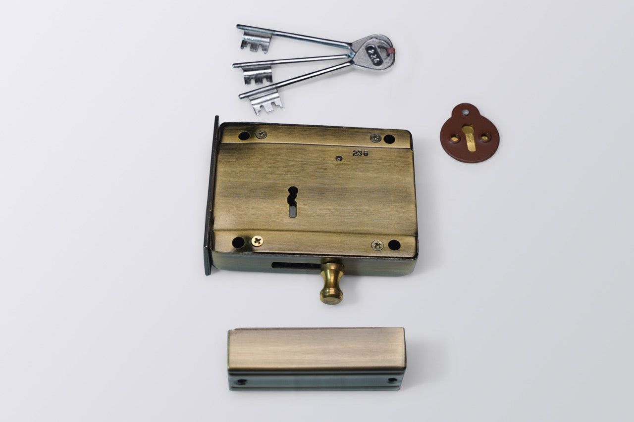 Image of LA 2 In 1 Bullet Door Lock 8 Lever