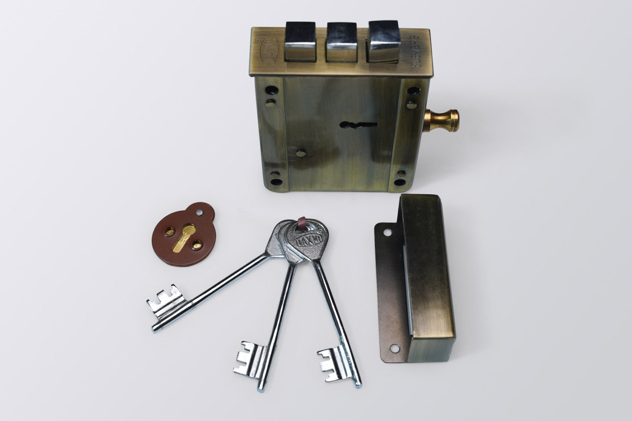 Image of LA 2 In 1 Bullet Door Lock 8 Lever