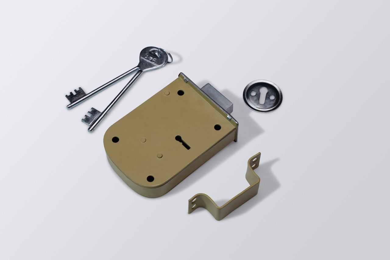Image of LA Plain Door Lock 6 Lever