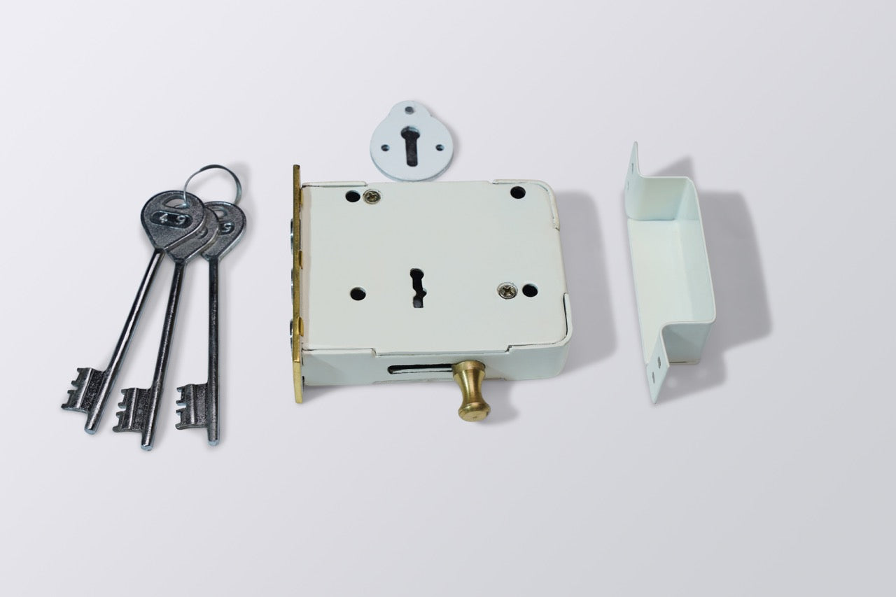 Image of LA 2 In 1 Bullet Door Lock 8 Lever