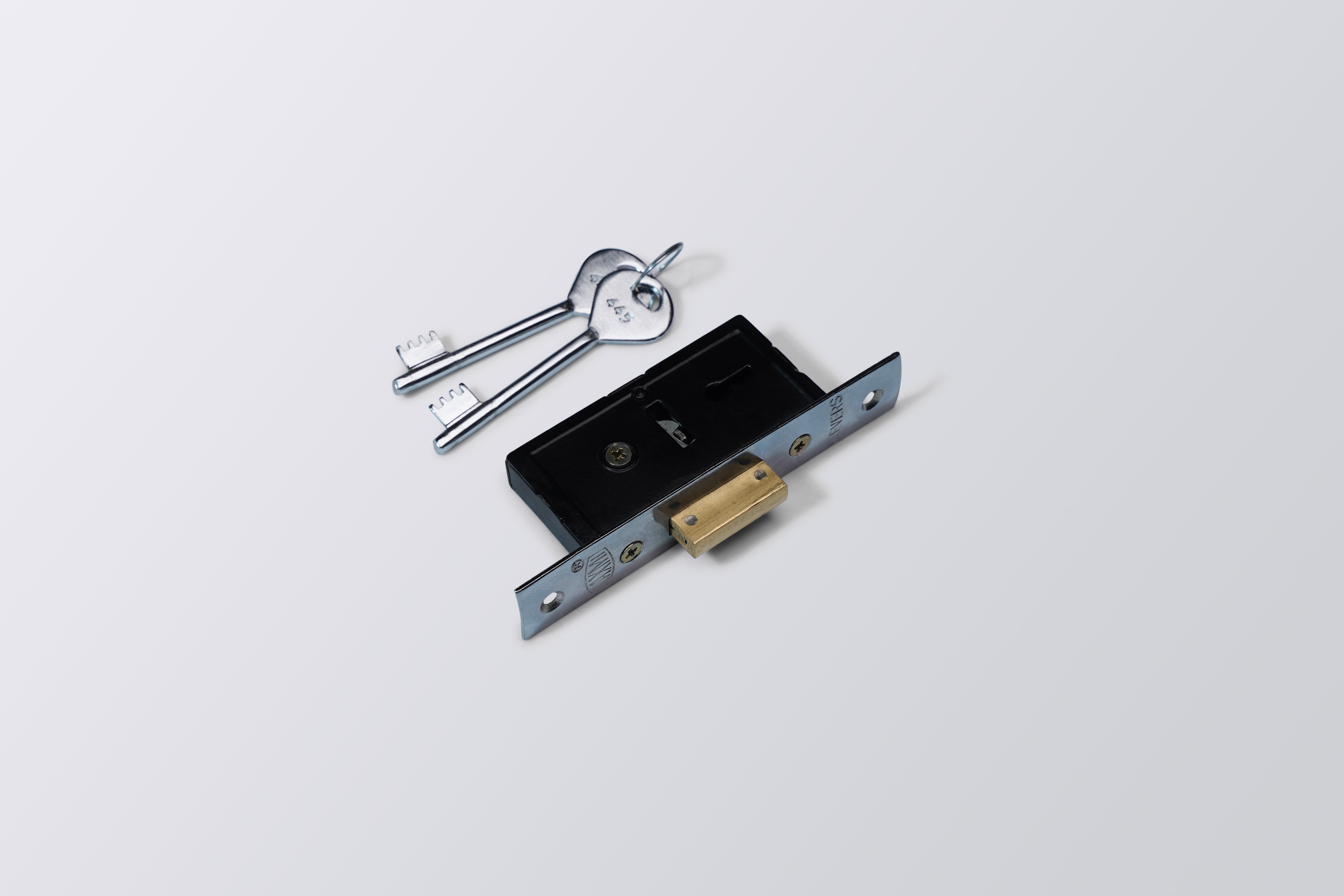 Image of LA Aluminium  Door Lock Steel Body 6 Lever