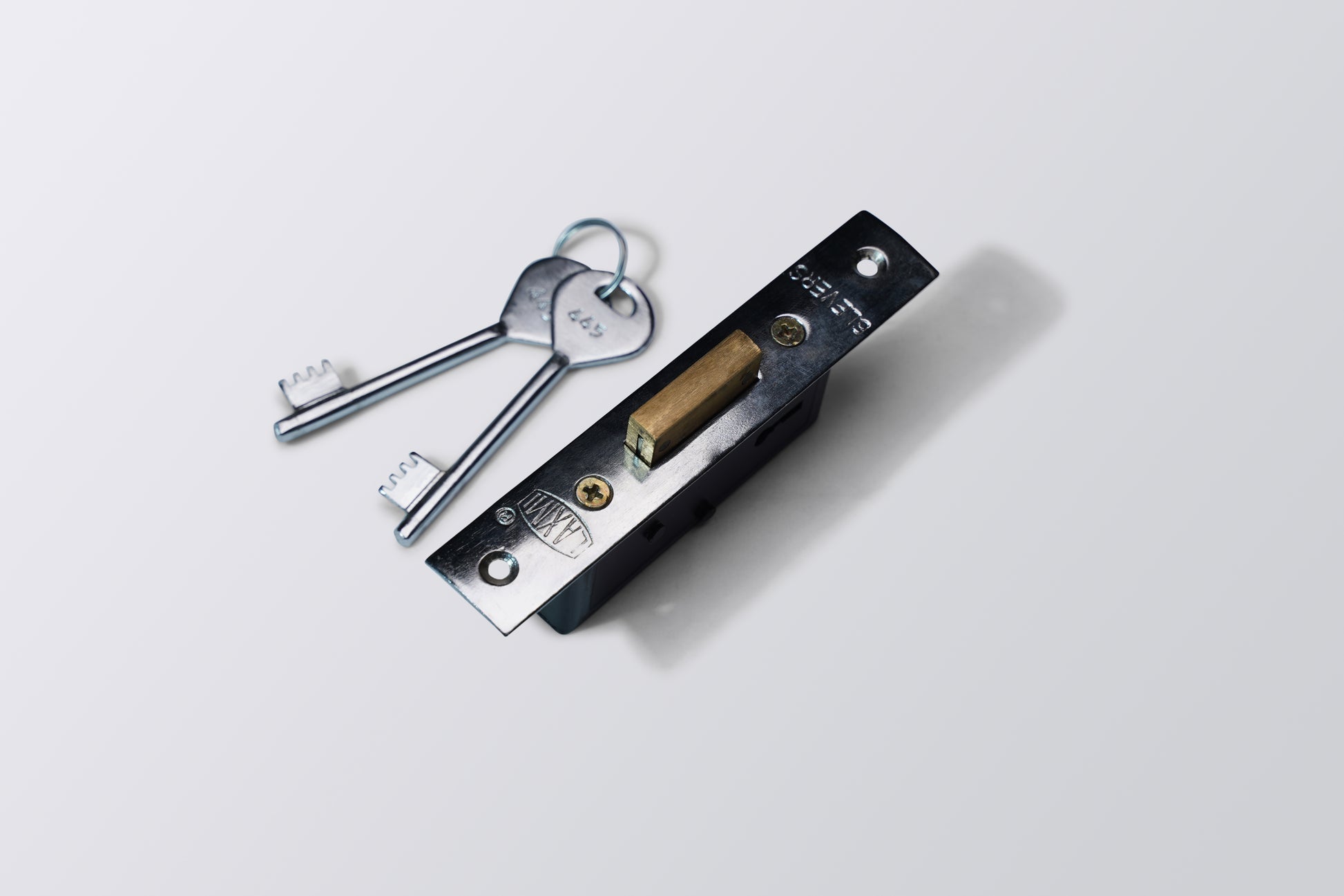 LA Aluminium  Door Lock Steel Body 6 Lever