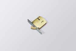 Image of LA Sliding Door Dead Lock Brass Body 4 Lever