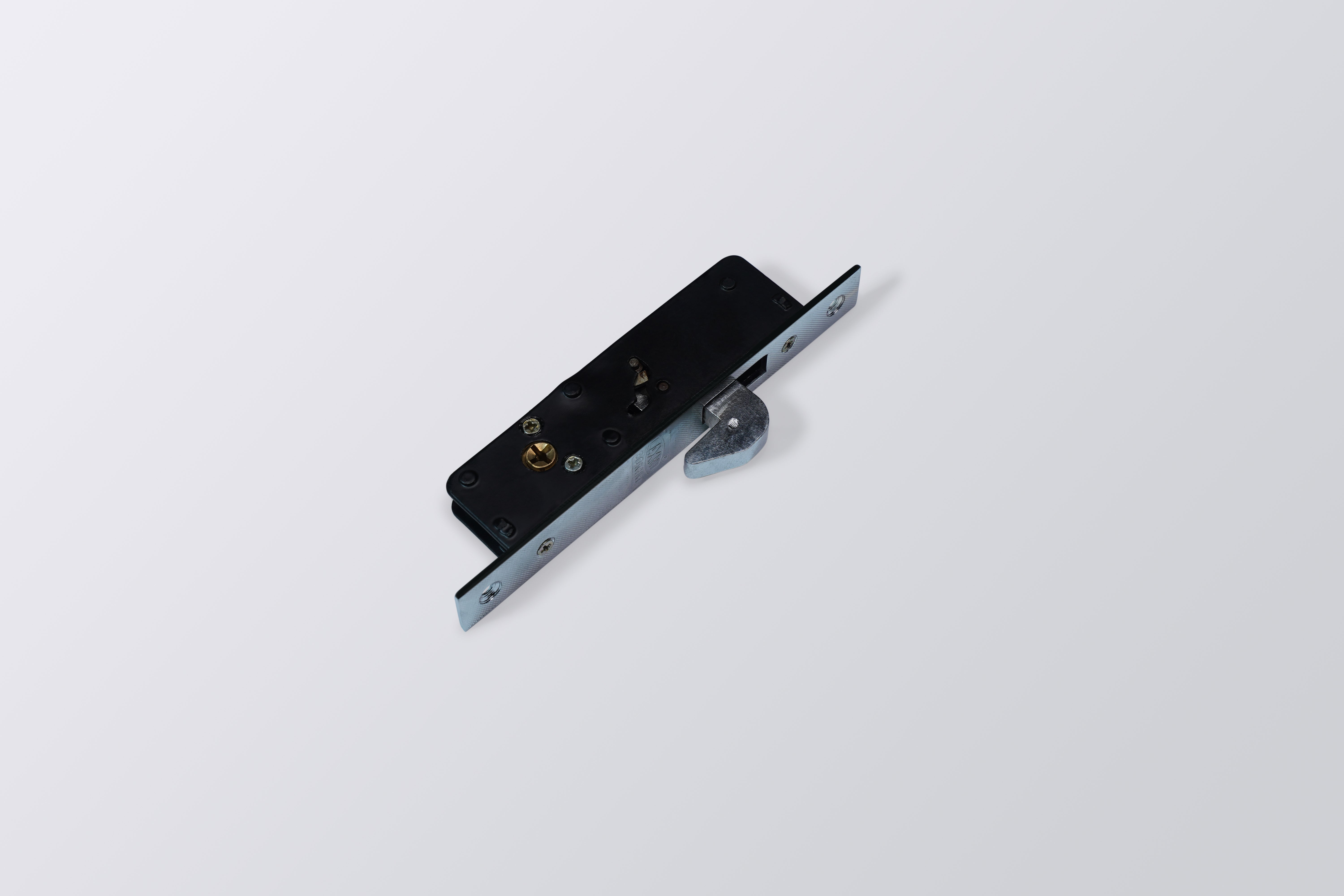 LA Alu. Sliding Door Lock Cross Keys (30mm)