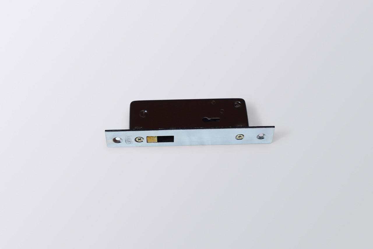 LA Alu. Sliding Door Lock Steel Body 6 Lever Ms Keys