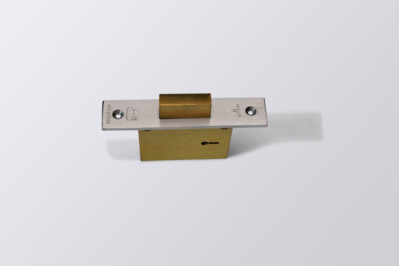 LA Dead Lock Brass Body 6 Lever SS Keys