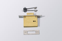Image of LA Dead Lock Brass Body 6 Lever SS Keys