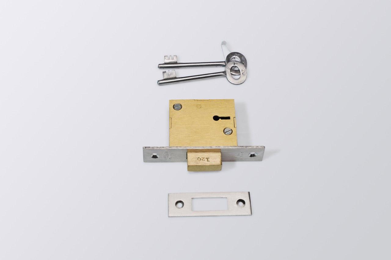 LA Dead Lock Brass Body 6 Lever