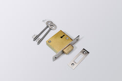 Image of LA Dead Lock Brass Body 6 Lever SS Keys