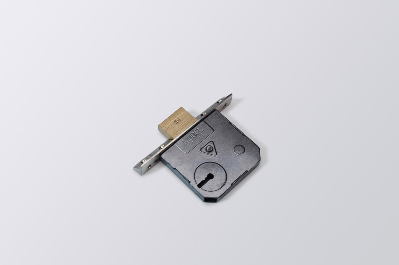 LA Dead Lock Steel Body 4 Lev 45* Double Door Ms Keys
