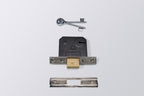 LA Dead Lock Steel Body 4 Lev 45* Double Door Ms Keys