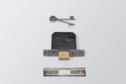 Image of LA Dead Lock Steel Body 4 Lev 45* Double Door Ms Keys