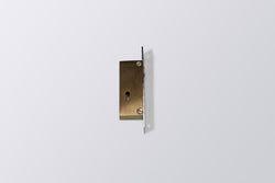 Image of LA Alu. Sliding Door Lock Brass Body 4 Lever
