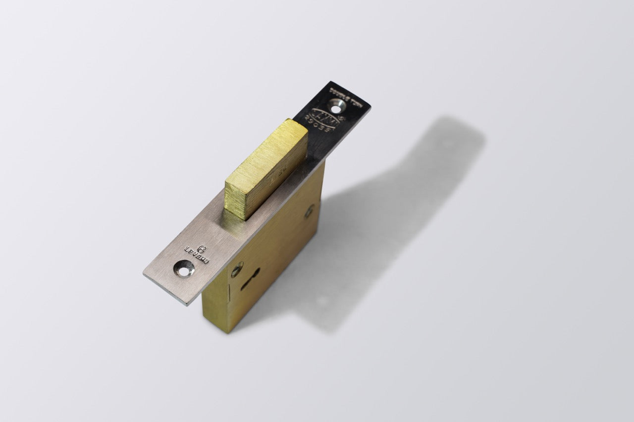 LA Dead Lock Brass Body 6 Lever SS Keys