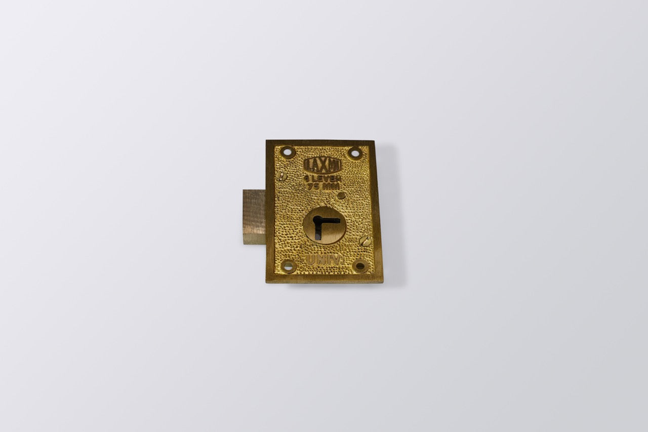 Image of LA Cupboard Lock Brass Universal
