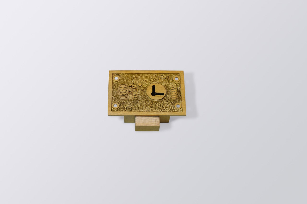Image of LA Cupboard Lock Brass Universal