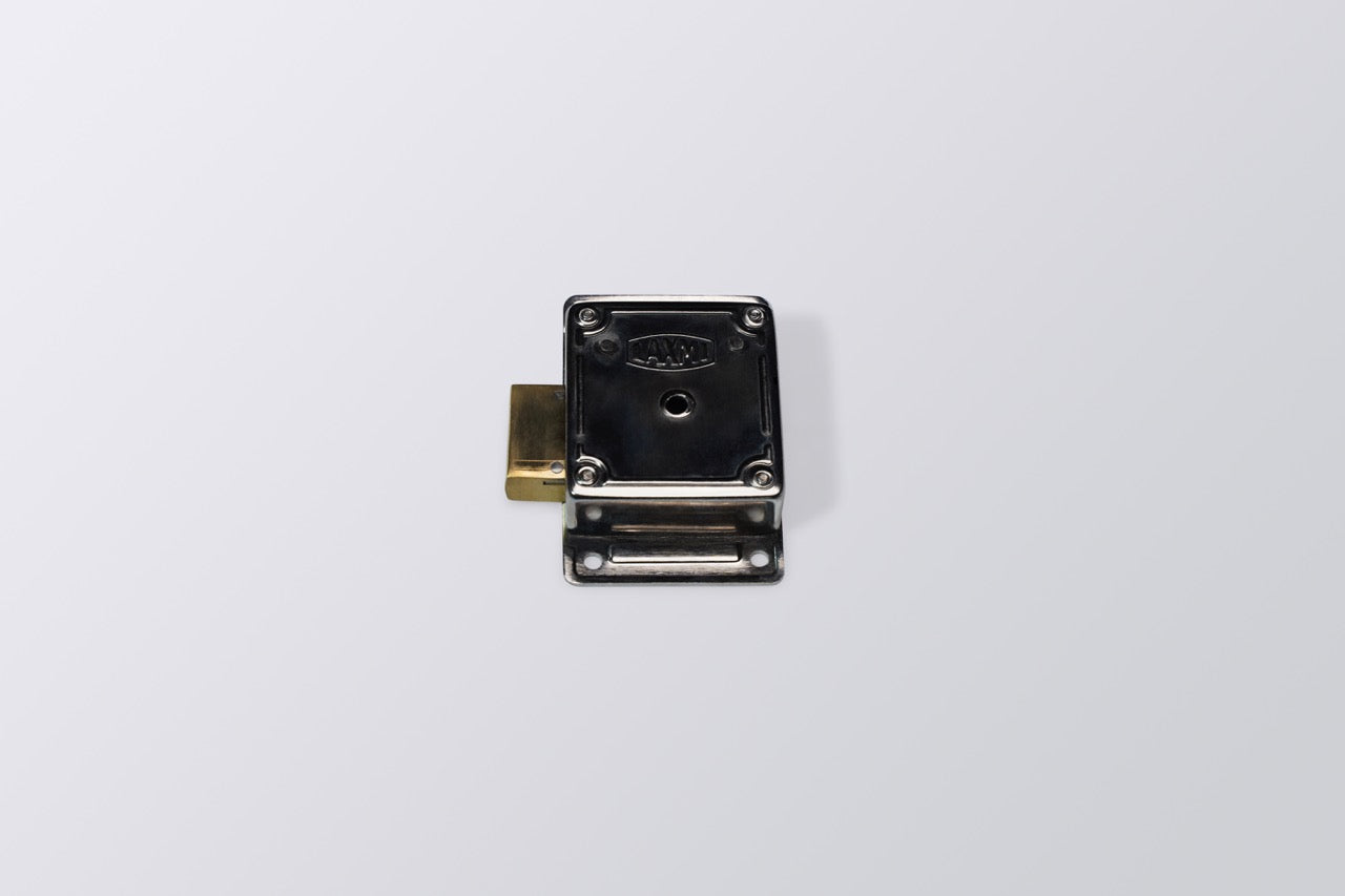 Image of LA Cupboard Steel Body 6 lever MS Universal  Brass Latch
