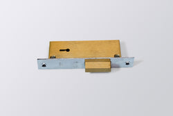 Image of LA Alu. Door Lock Brass Body 4 Lever SS Keys
