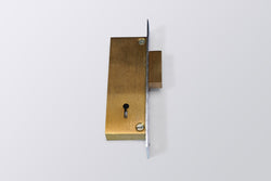 Image of LA Alu. Door Lock Brass Body 4 Lever SS Keys