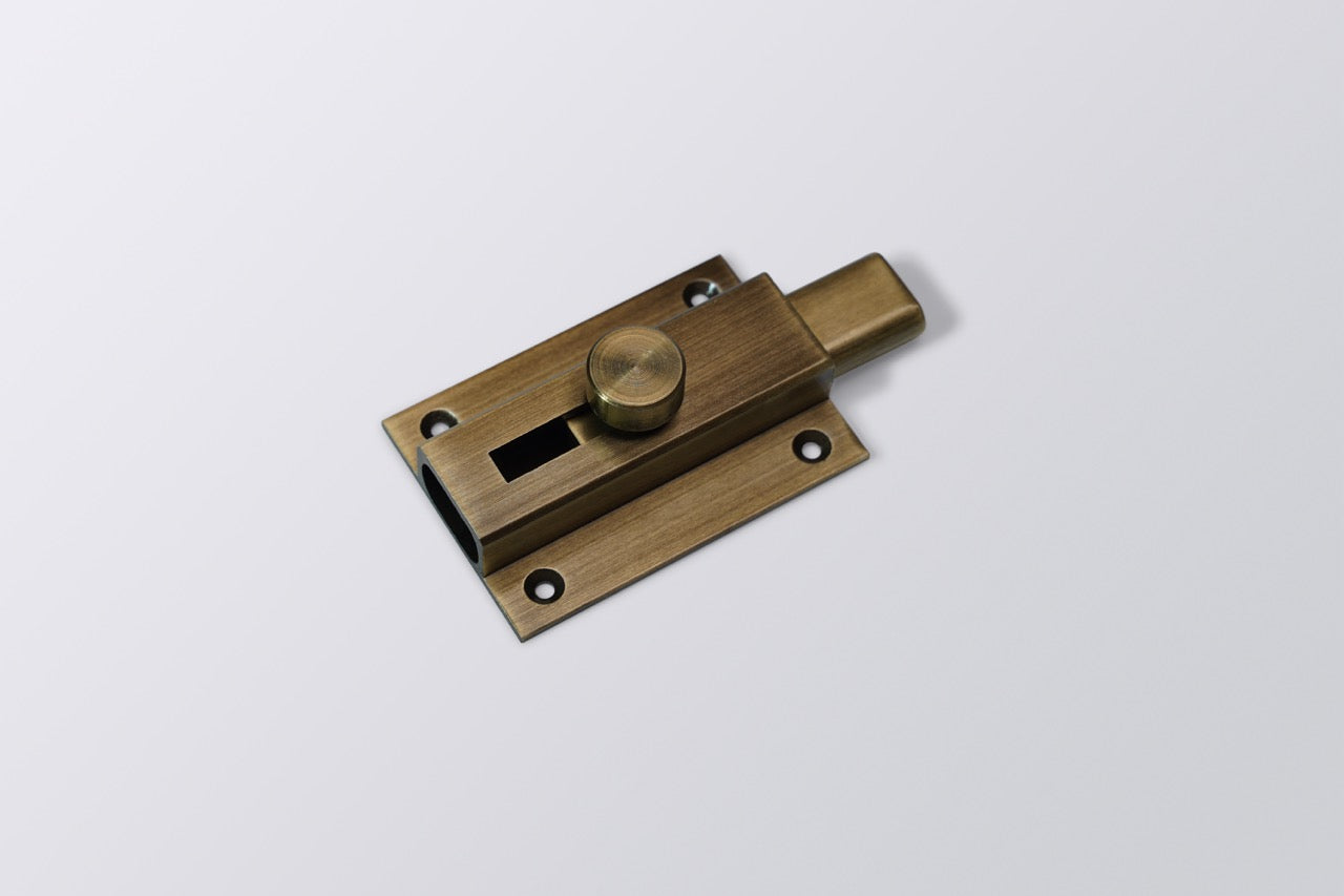 Image of Aluminium Bath Latch Ovel