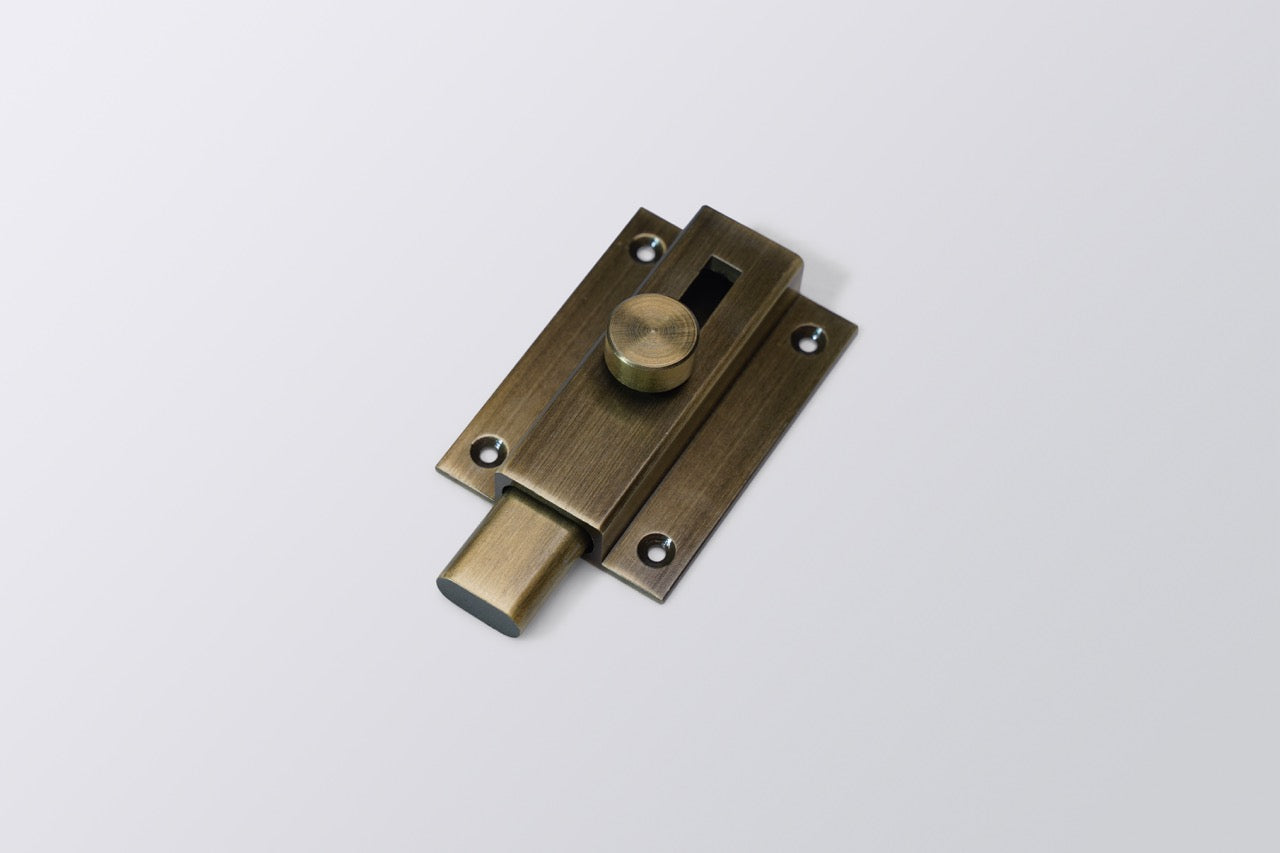 Image of Aluminium Bath Latch Ovel