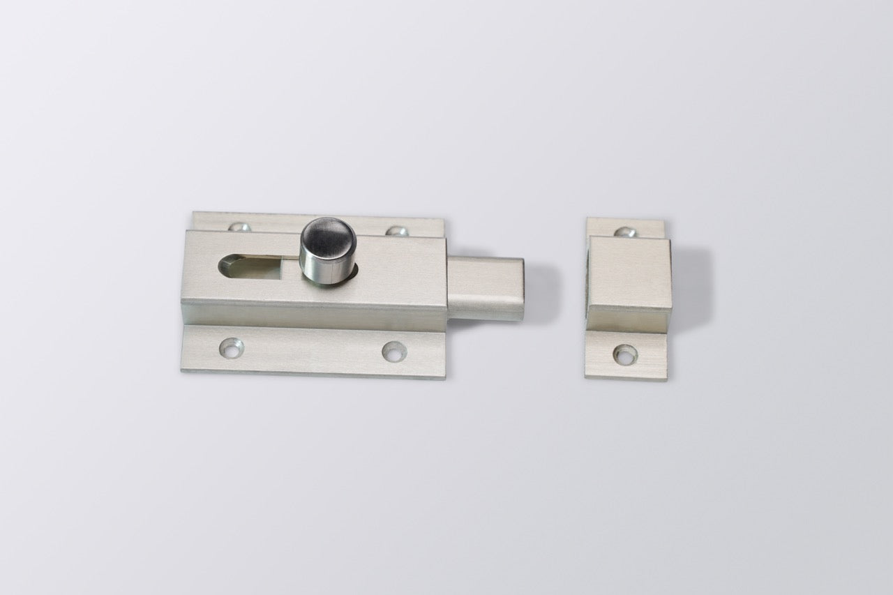 Image of Aluminium Bath Latch Ovel