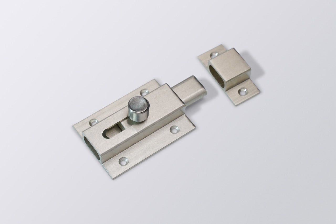 Image of Aluminium Bath Latch Ovel
