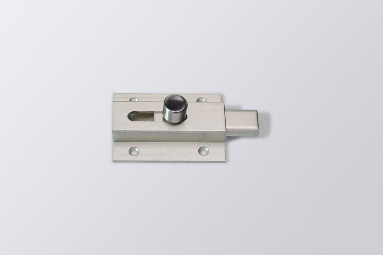 Image of Aluminium Bath Latch Ovel