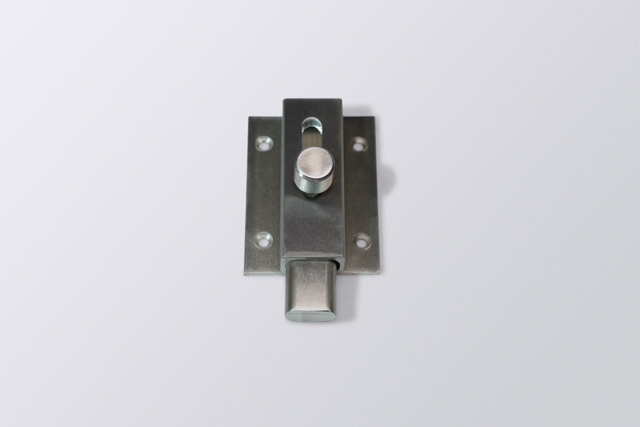 Image of Aluminium Bath Latch Ovel