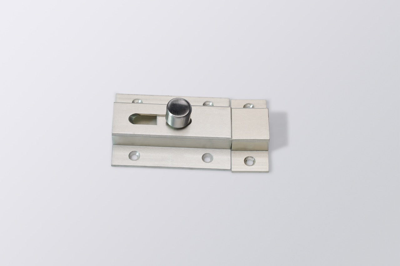 Image of Aluminium Bath Latch Ovel