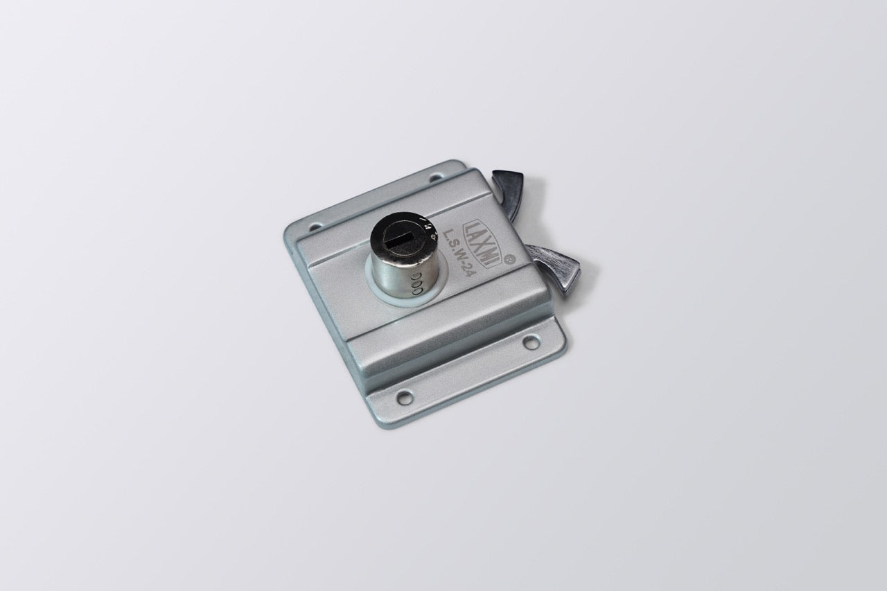 Image of LA LSW 24 Sliding Wardrobe Lock Ultra Keys