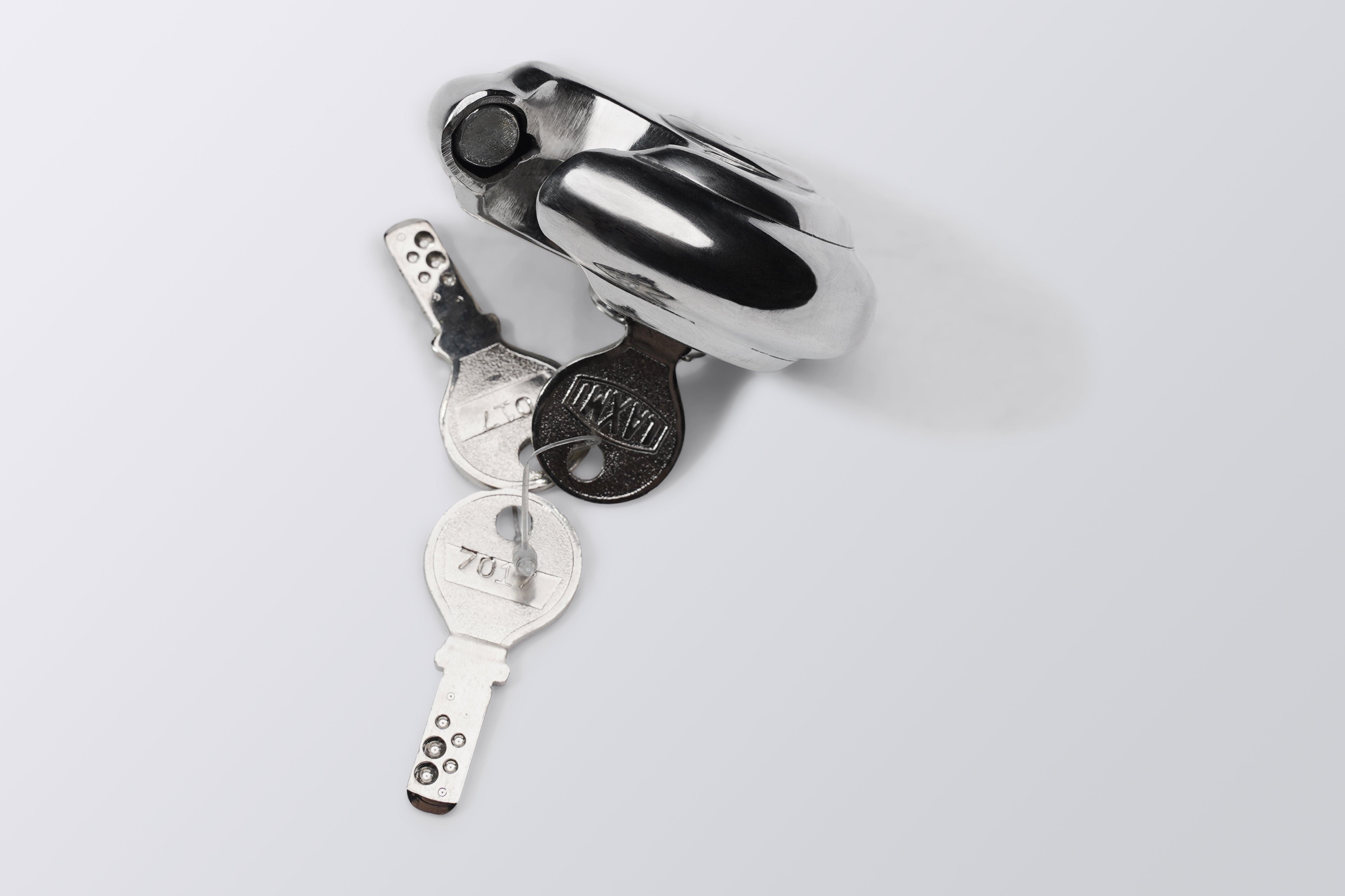 LA Disc Pad Lock SS 304 Body 14 Pin Ultra Keys
