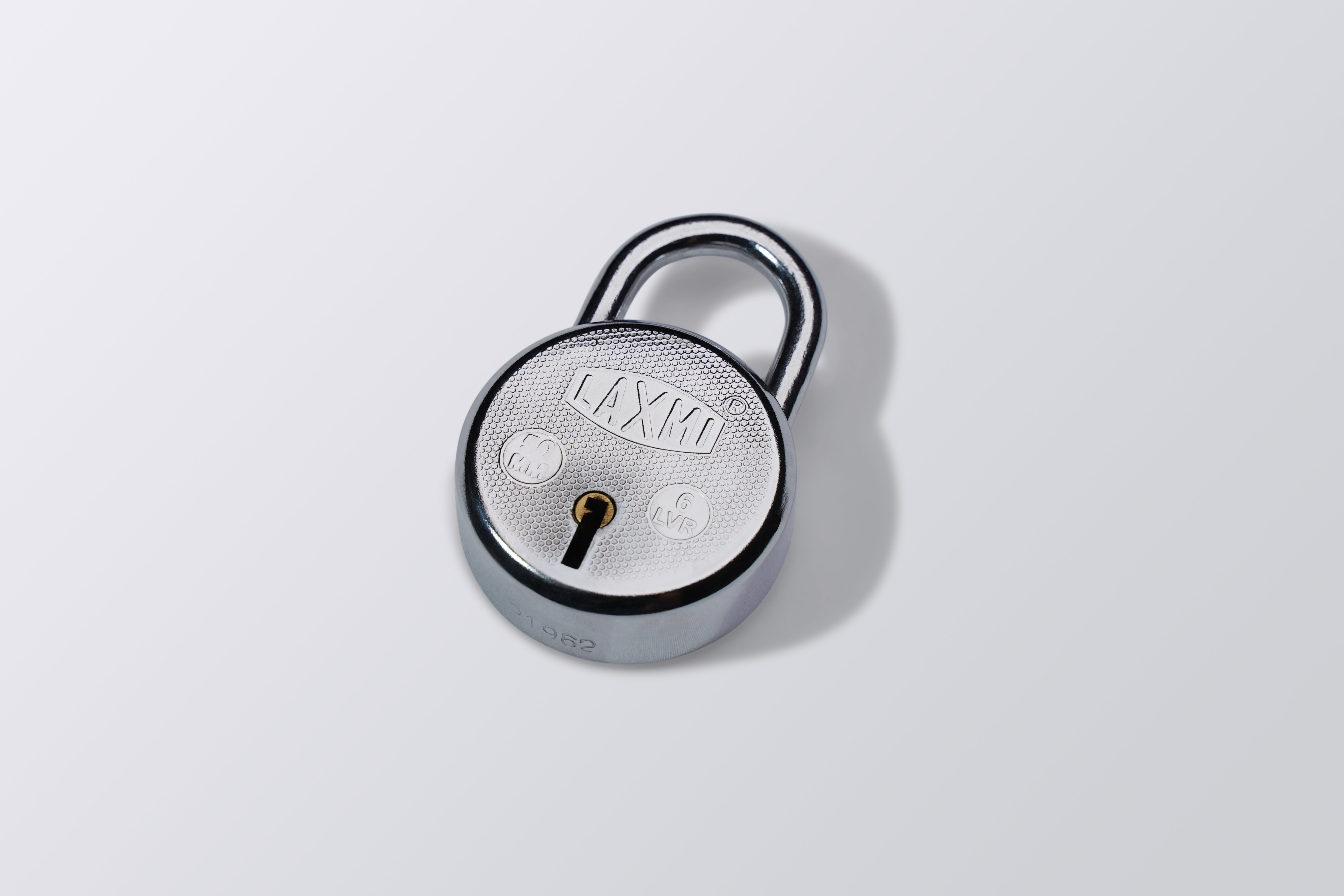 Image of LA Round Pad Lock 6 Lever