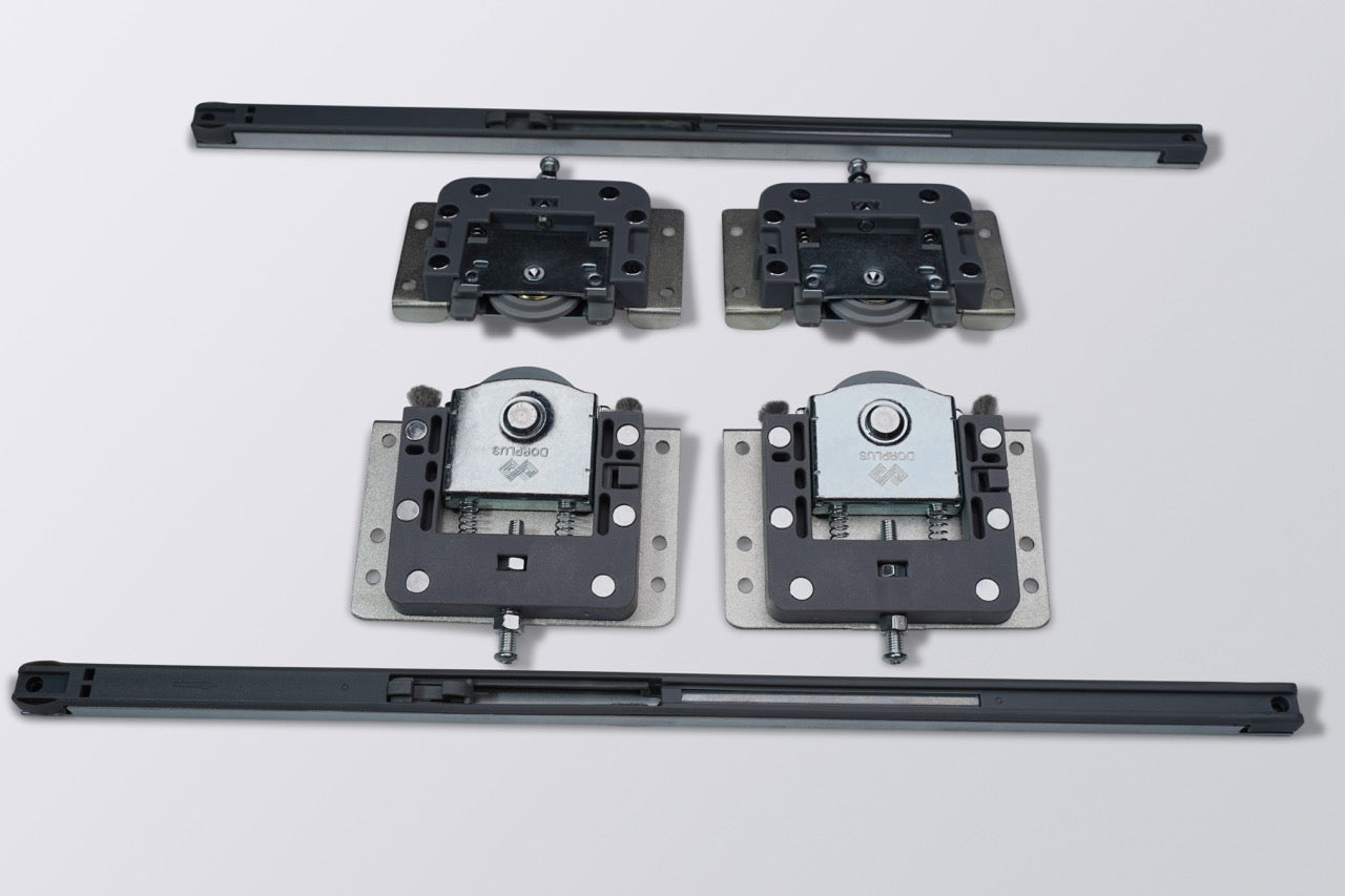 Image of MH Wardrobe Sliding Slim Track Fitting