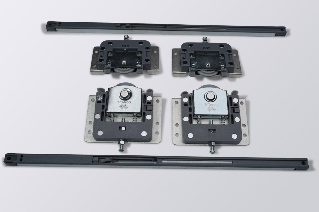 Image of MH Wardrobe Sliding Slim Track Fitting