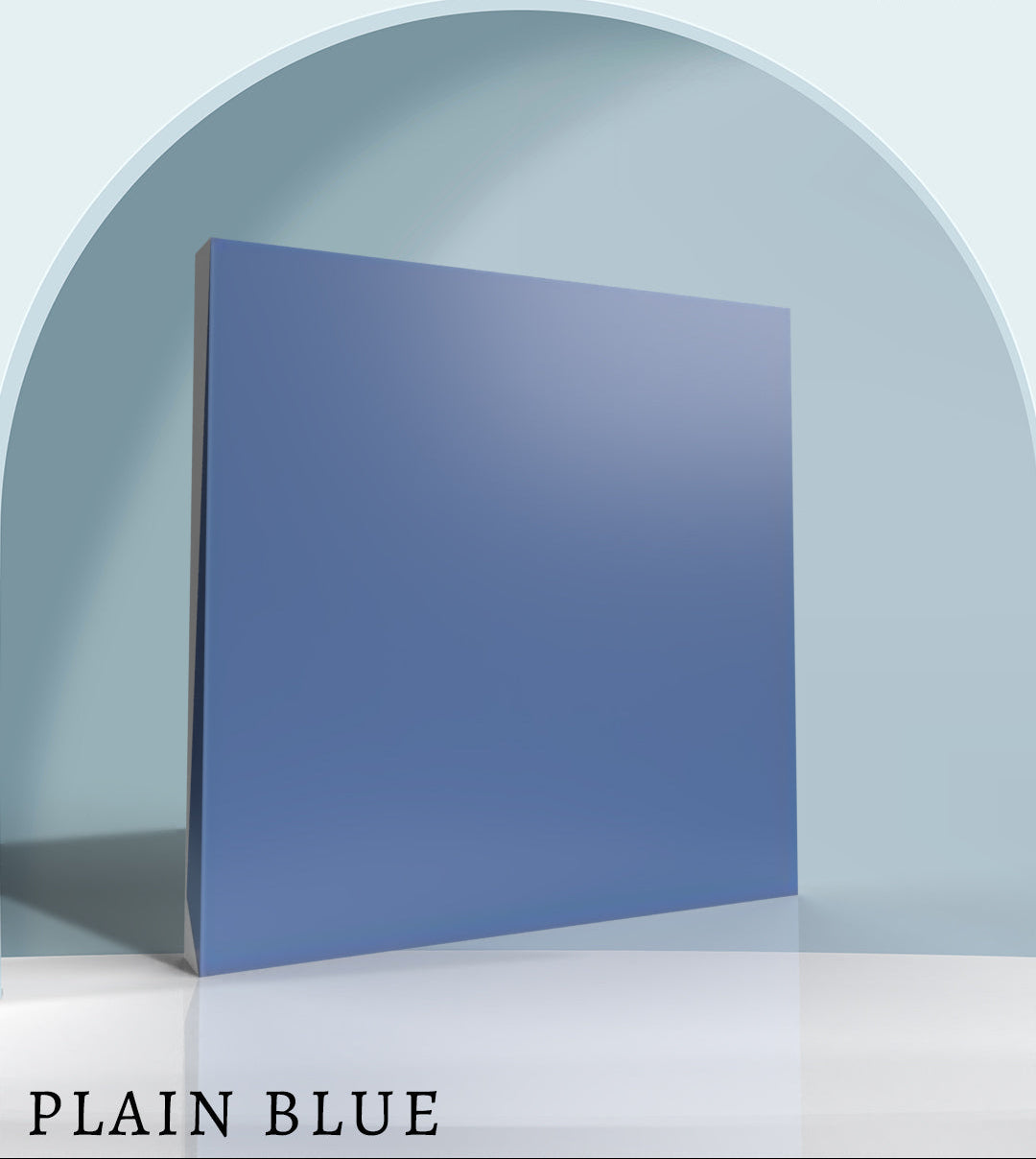 Plain Blue
