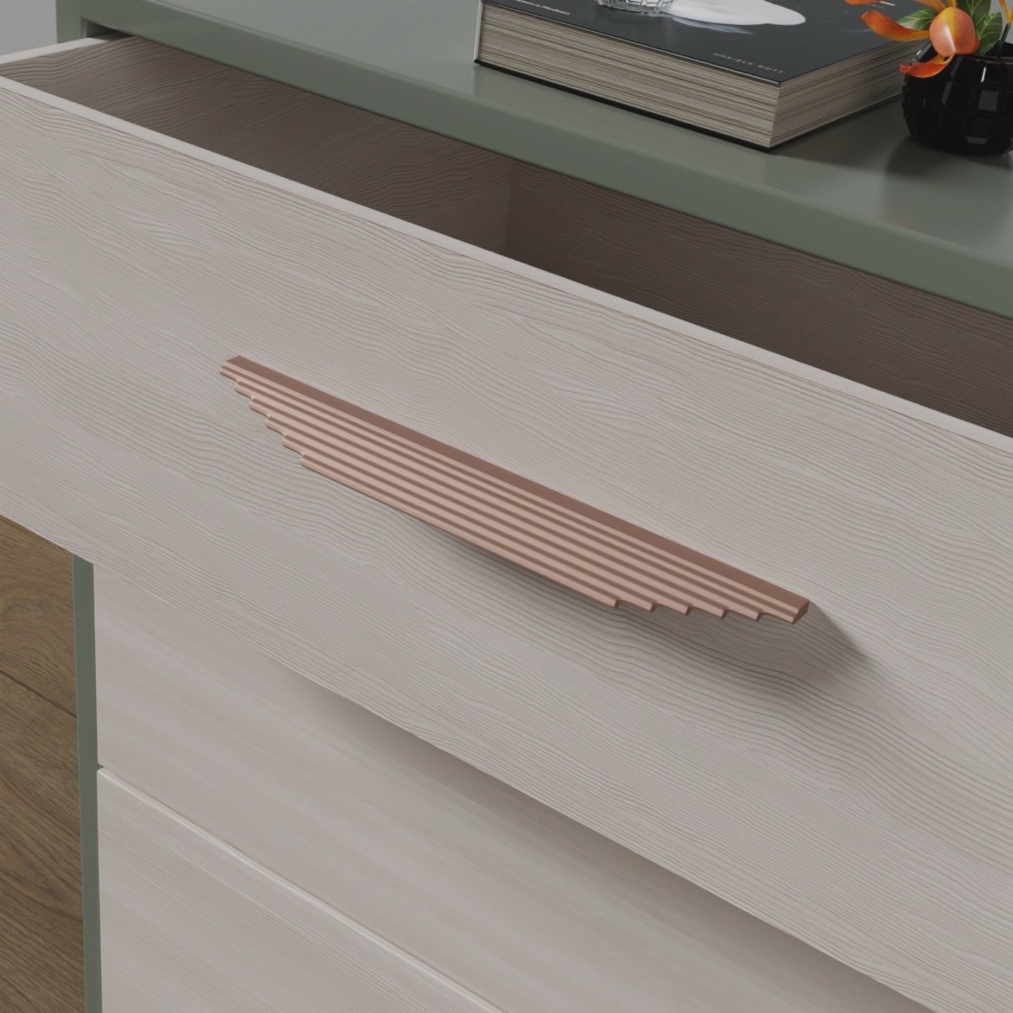 Image of AL 2312 Pyramid Drawer & Wardrobe Handle