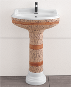 Marvel Serena Designer Wash Basin Pedestal