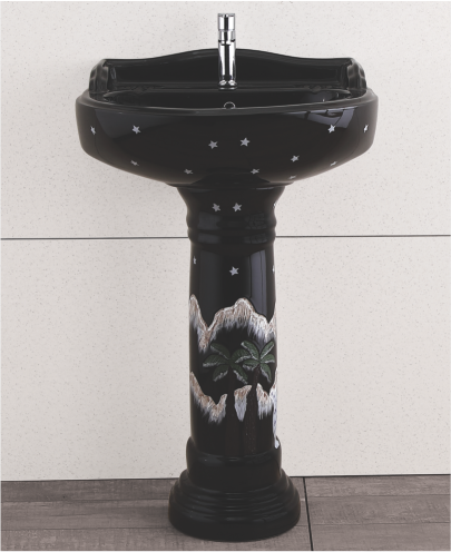 Image of Marvel Serena Designer Wash Basin Pedestal